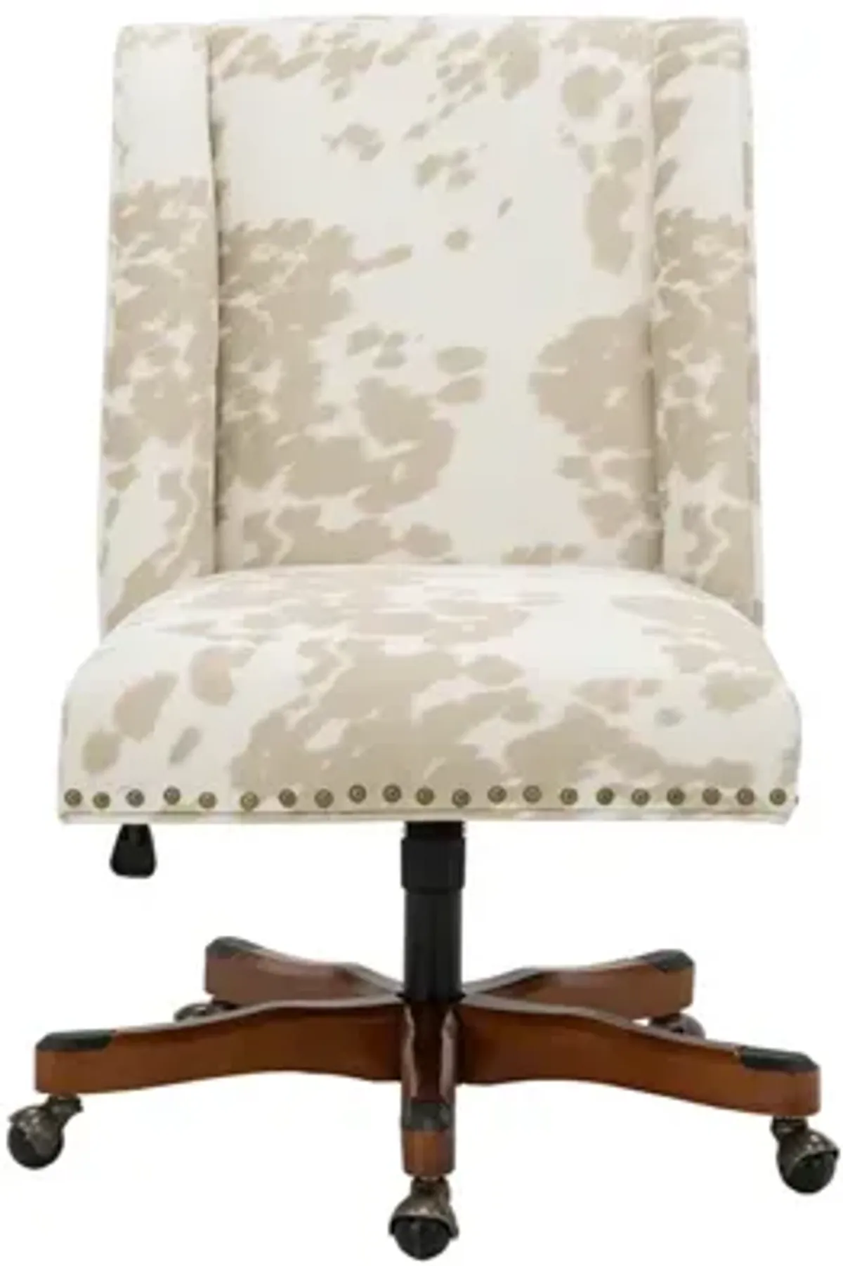 Draper Hide Print Office Chair