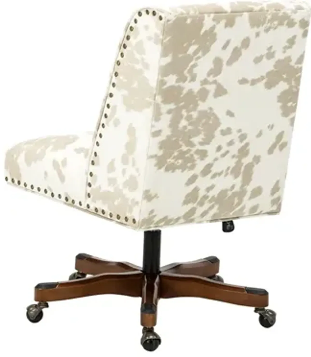 Draper Hide Print Office Chair