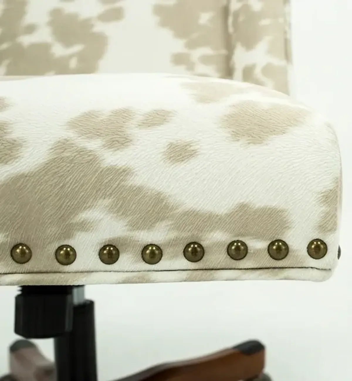 Draper Hide Print Office Chair