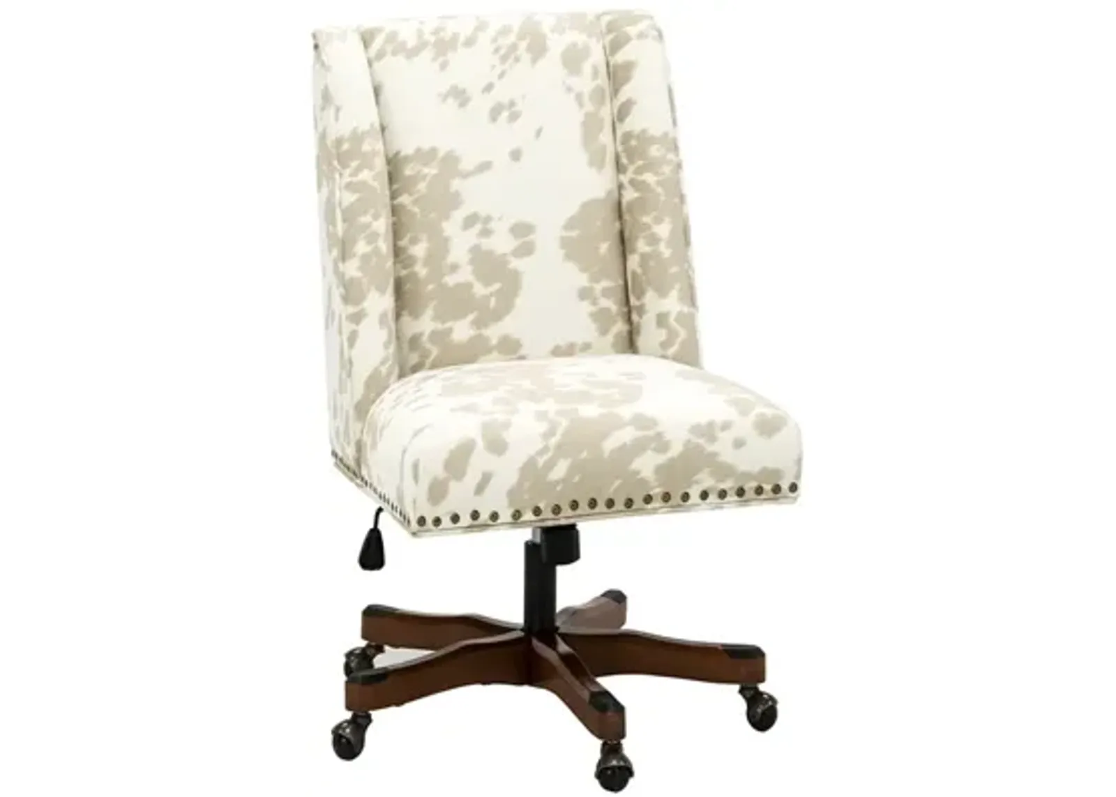 Draper Hide Print Office Chair