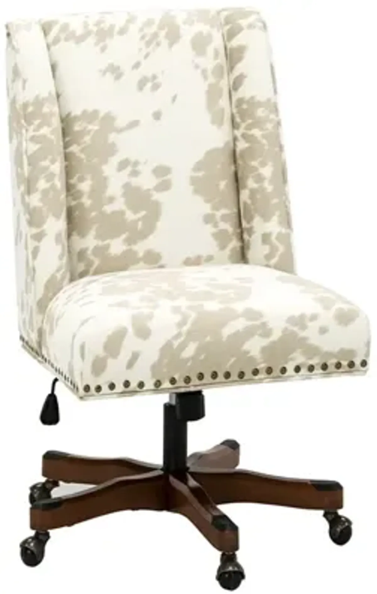 Draper Hide Print Office Chair