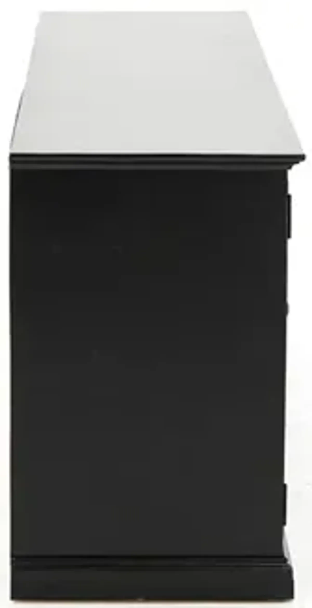 Hamilton 82" Vintage Black Entertainment Console