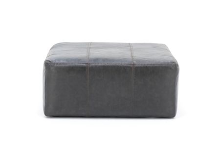 Camden Leather Cocktail Ottoman