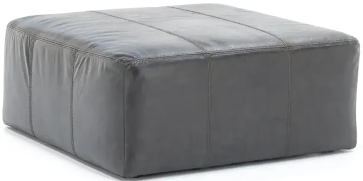 Camden Leather Cocktail Ottoman