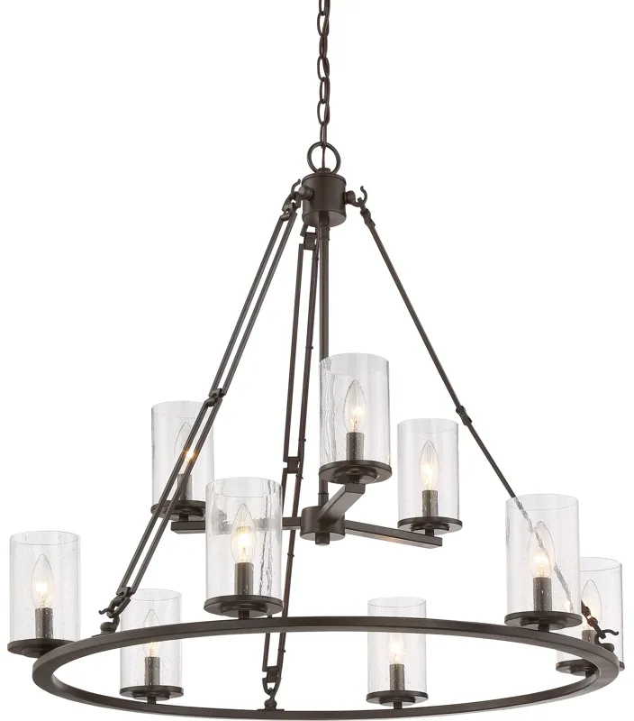 Buchanan Rods Chandelier 30"W x 33"D x 33"H