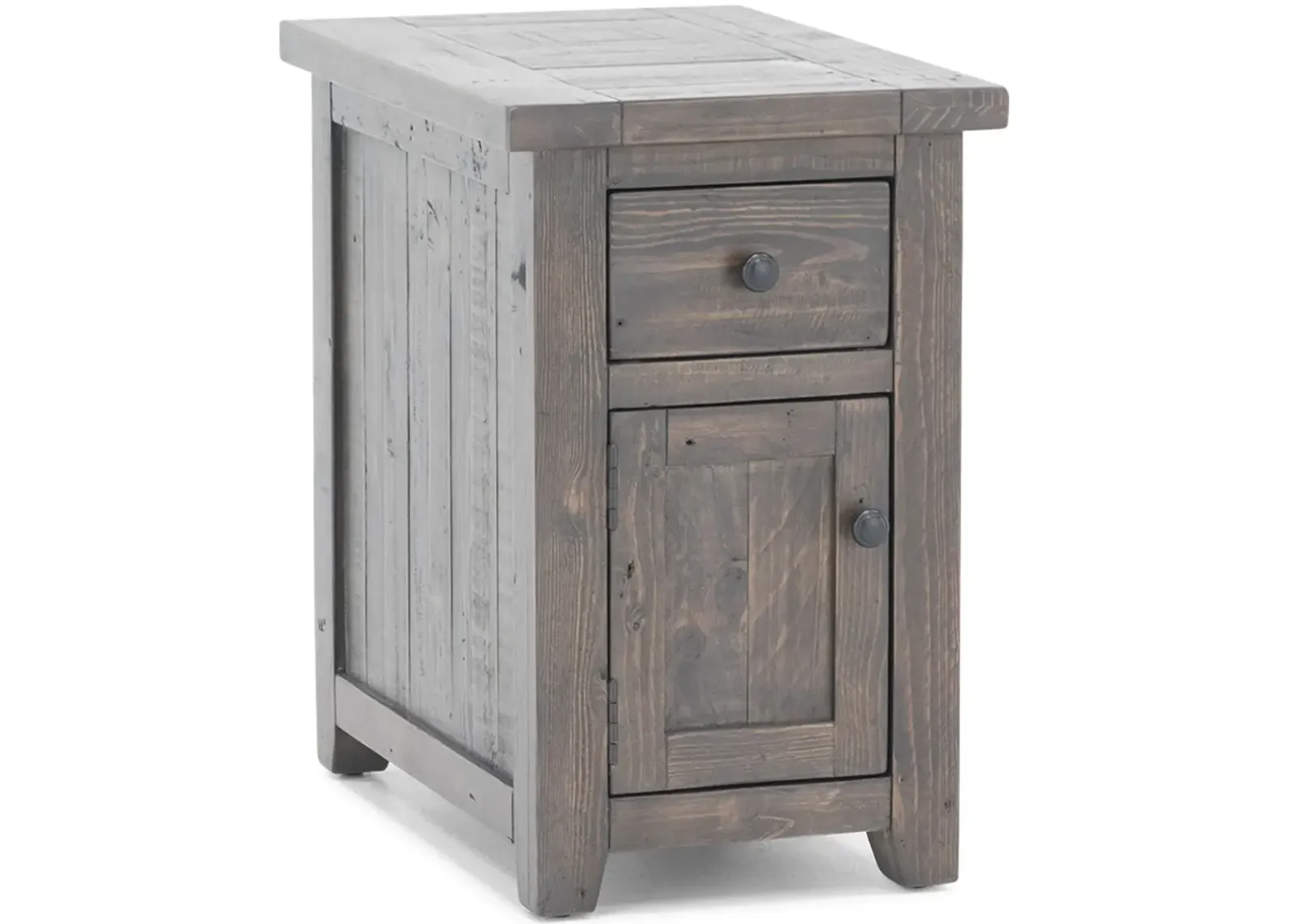 Madison County Barnwood Chairside Table