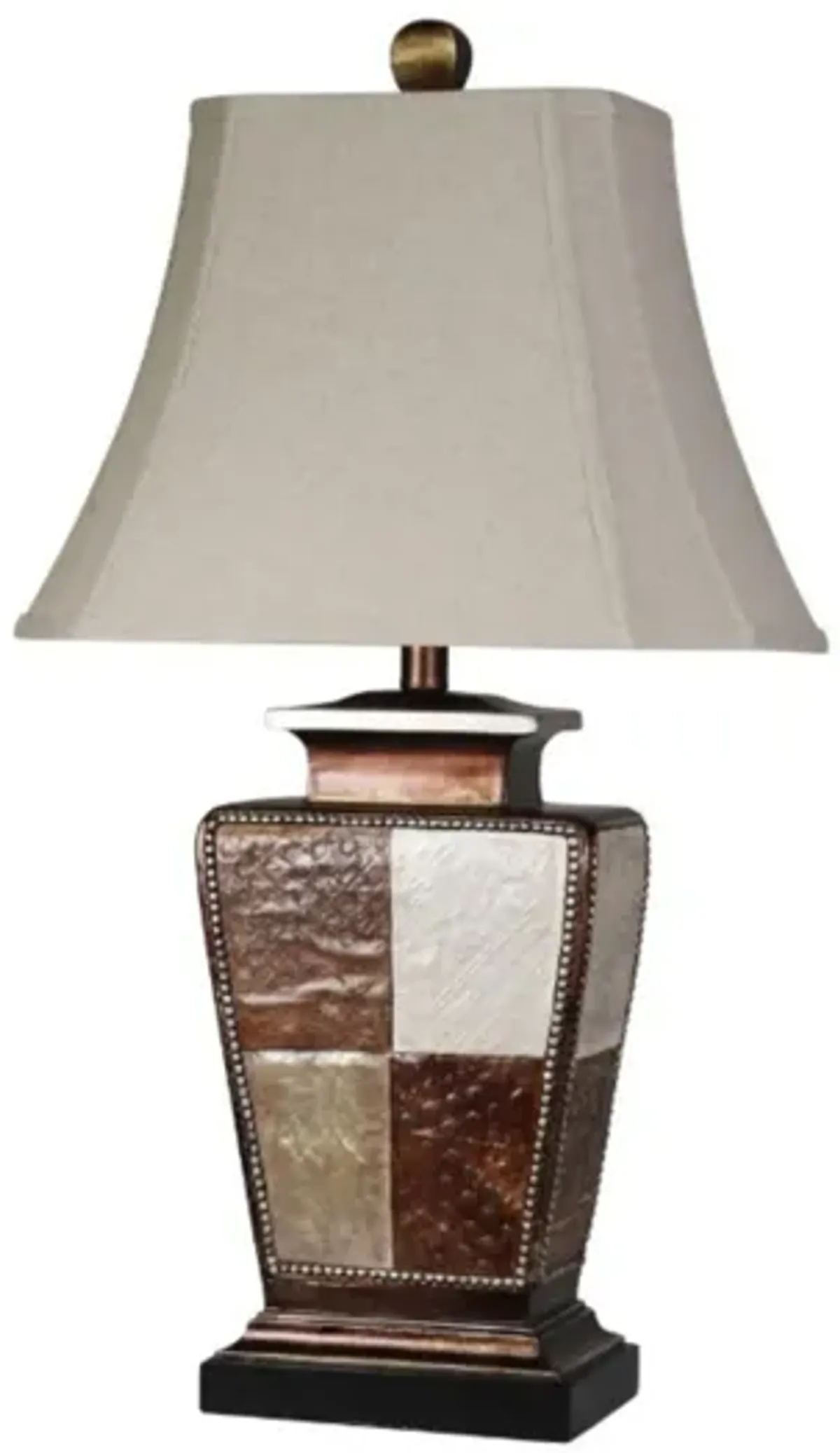 Colorblock Table Lamp 39"H 