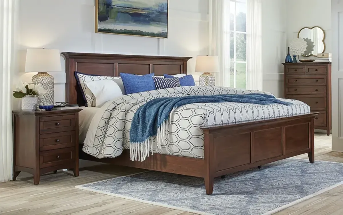 Simplicity King Panel Bed