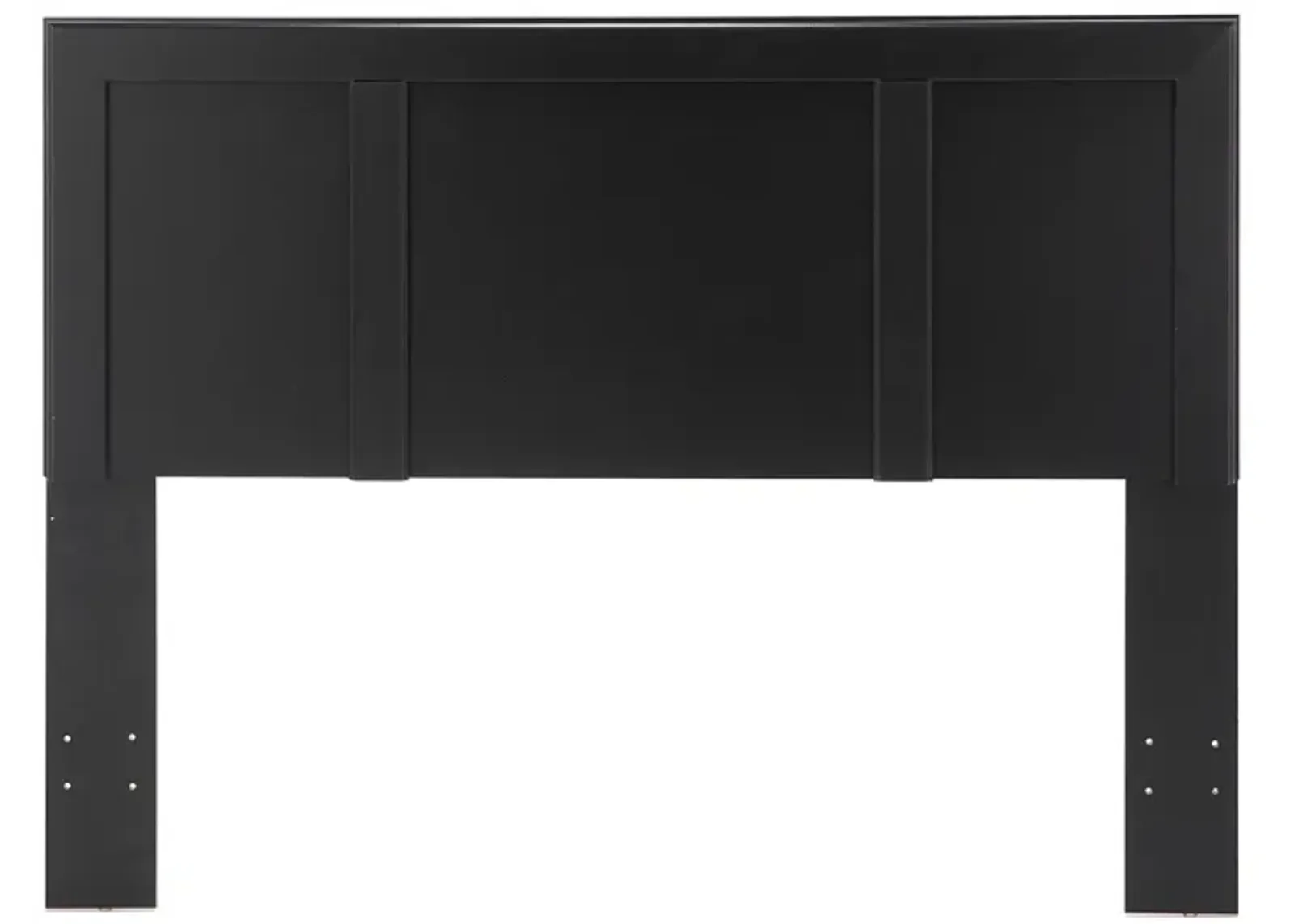 Essentials Black Full/Queen Headboard