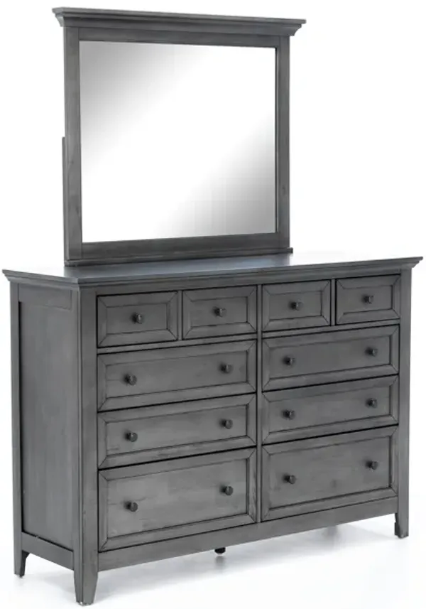 San Mateo Grey Mirror