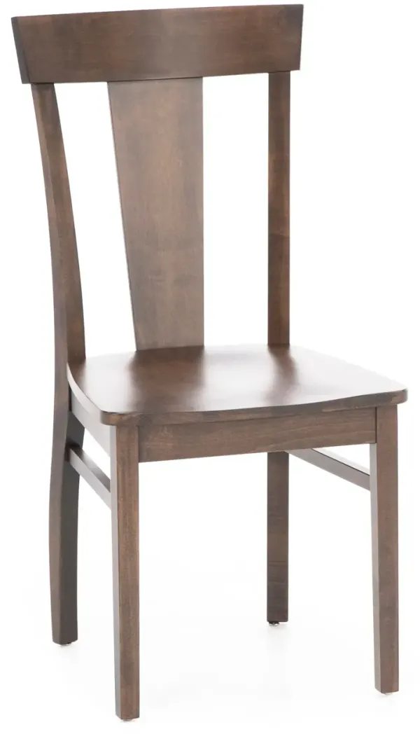 Laker T-Back Side Chair in Walnut