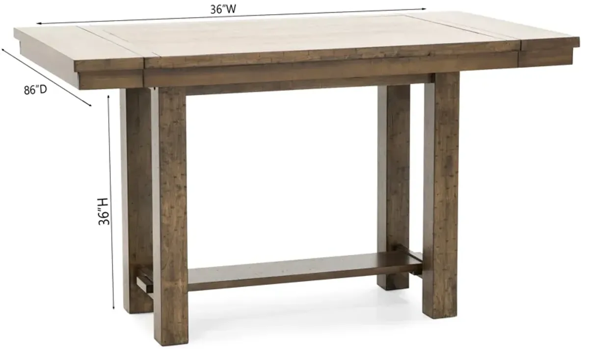 Willowbrook Counter Height Dining Table, Nutmeg