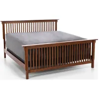 Witmer American Mission #80 King Slat Bed W/32" Footboard