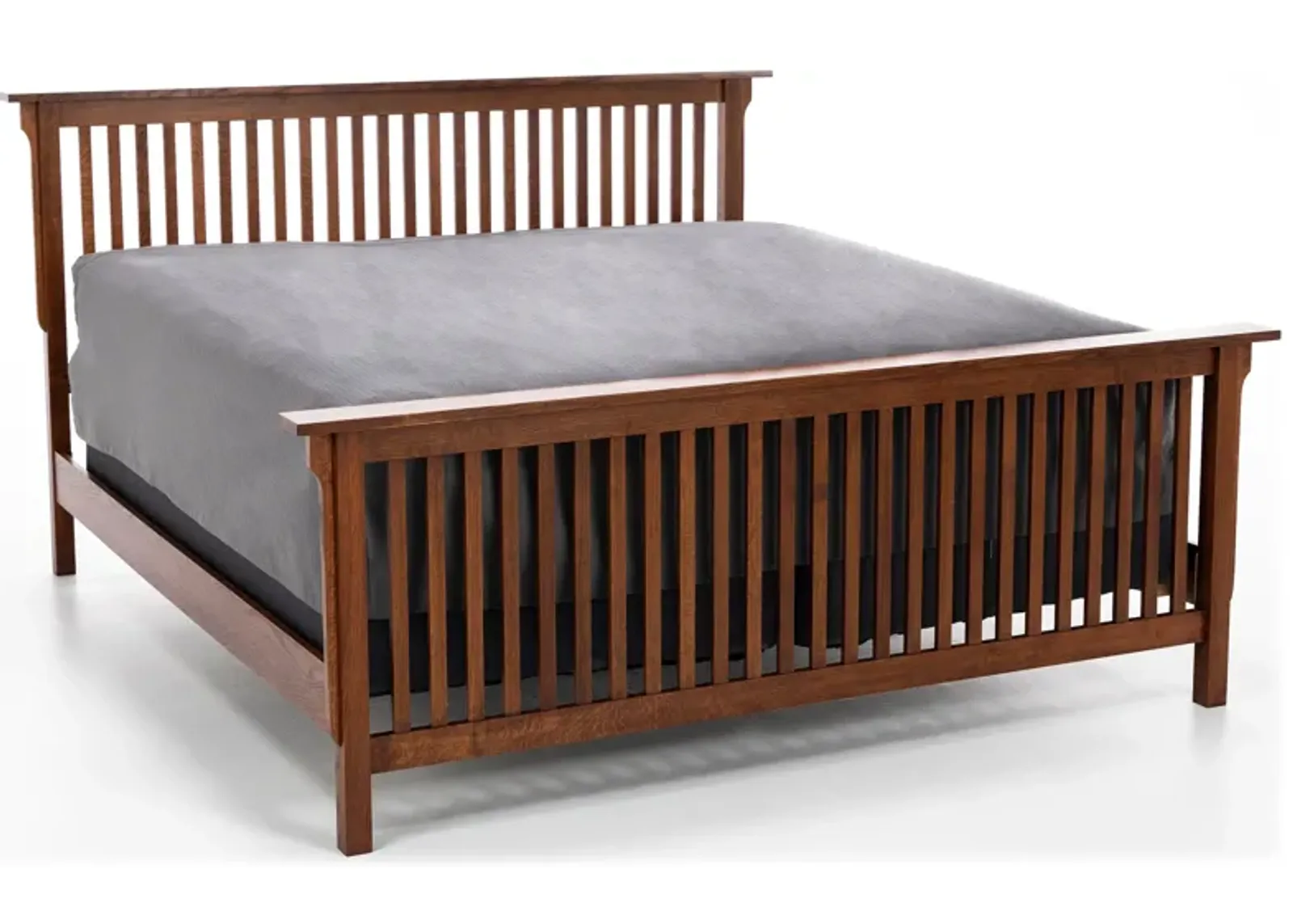 Witmer American Mission #80 King Slat Bed W/32" Footboard