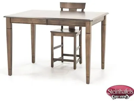 Anniversary II 54-72" Counter Height Table in Walnut