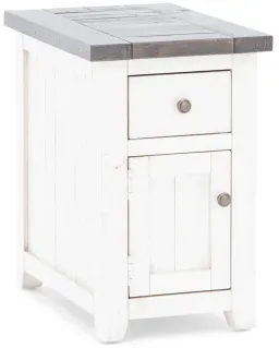 Distressed/White color