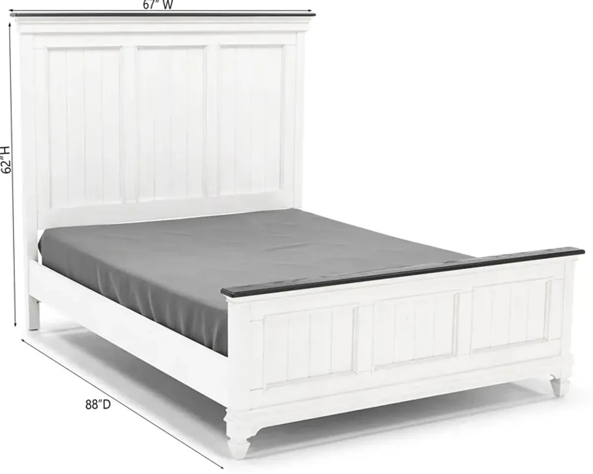 Allyson Park Queen Panel Bed