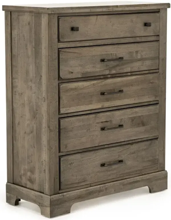 Cool Rustic Chest, Grey