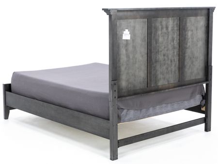 San Mateo Grey King Panel Bed