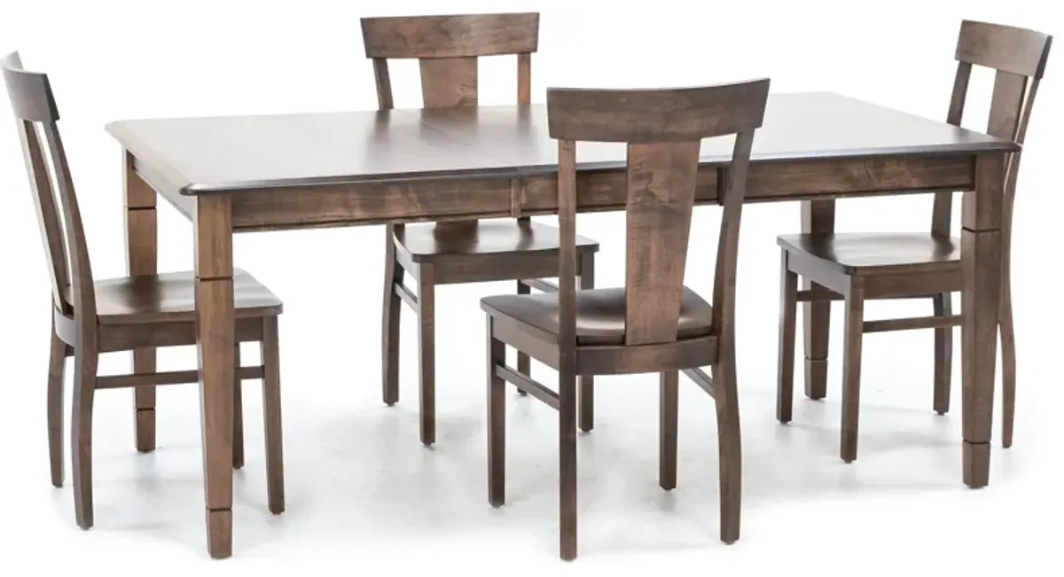 Anniversary II 54-72" Standard Height Table in Walnut