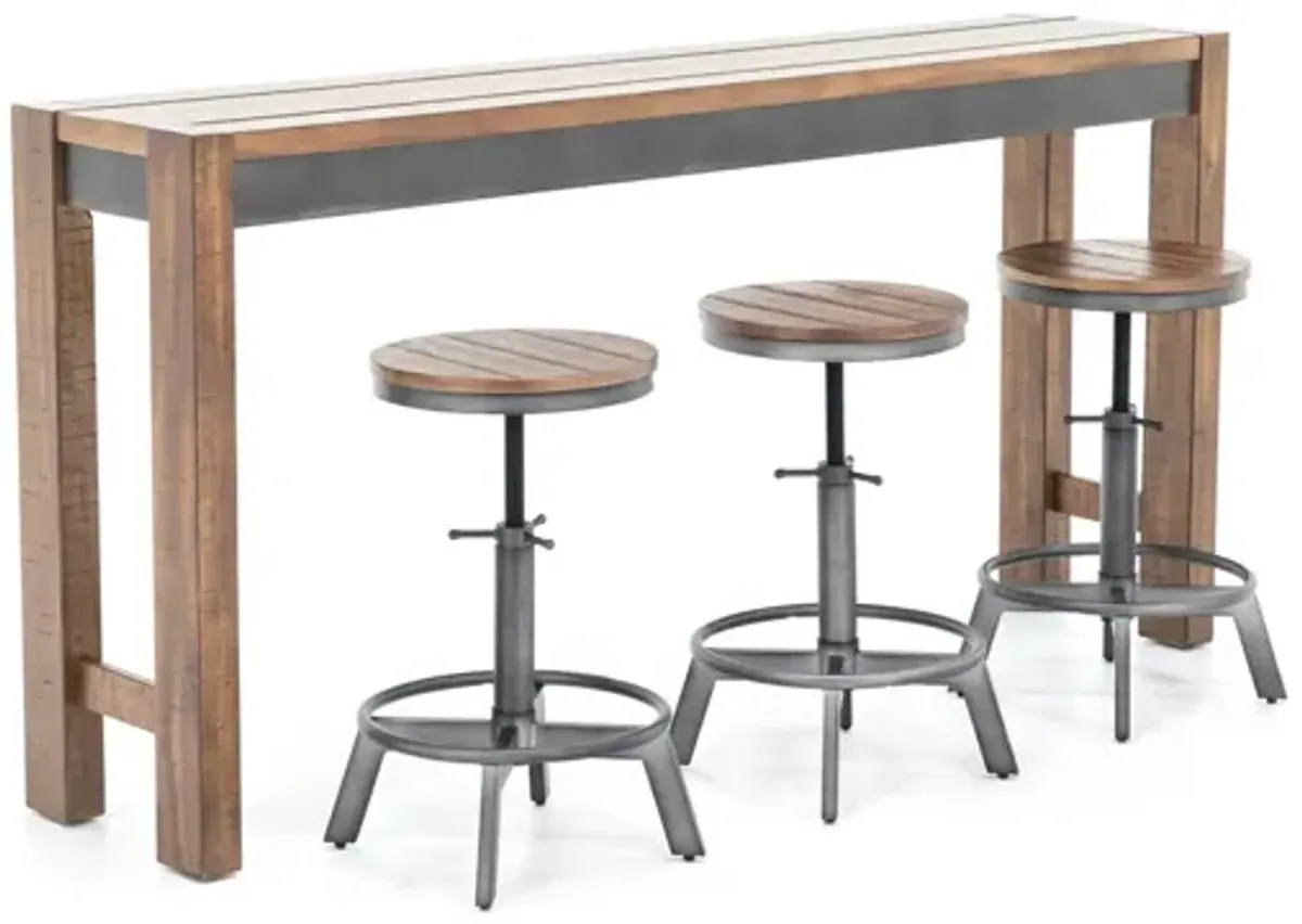 Torjin Console Bar Table Set