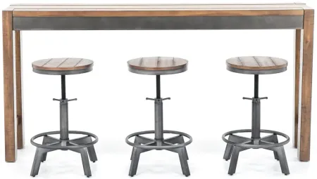 Torjin Console Bar Table Set