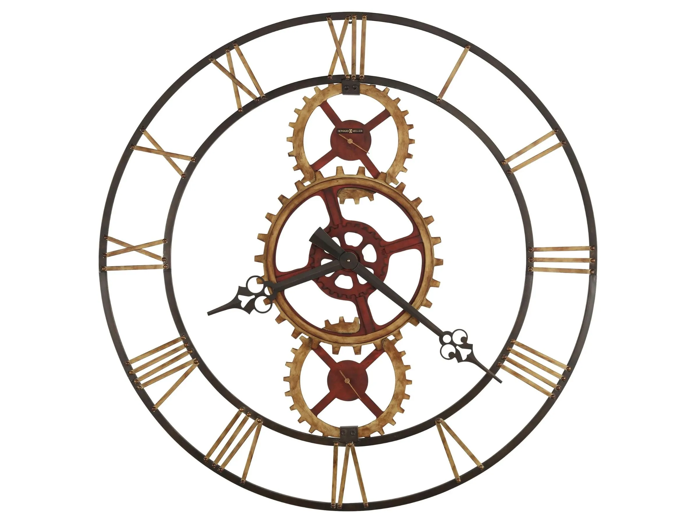 Howard Miller Gears Wall Clock 49" Round