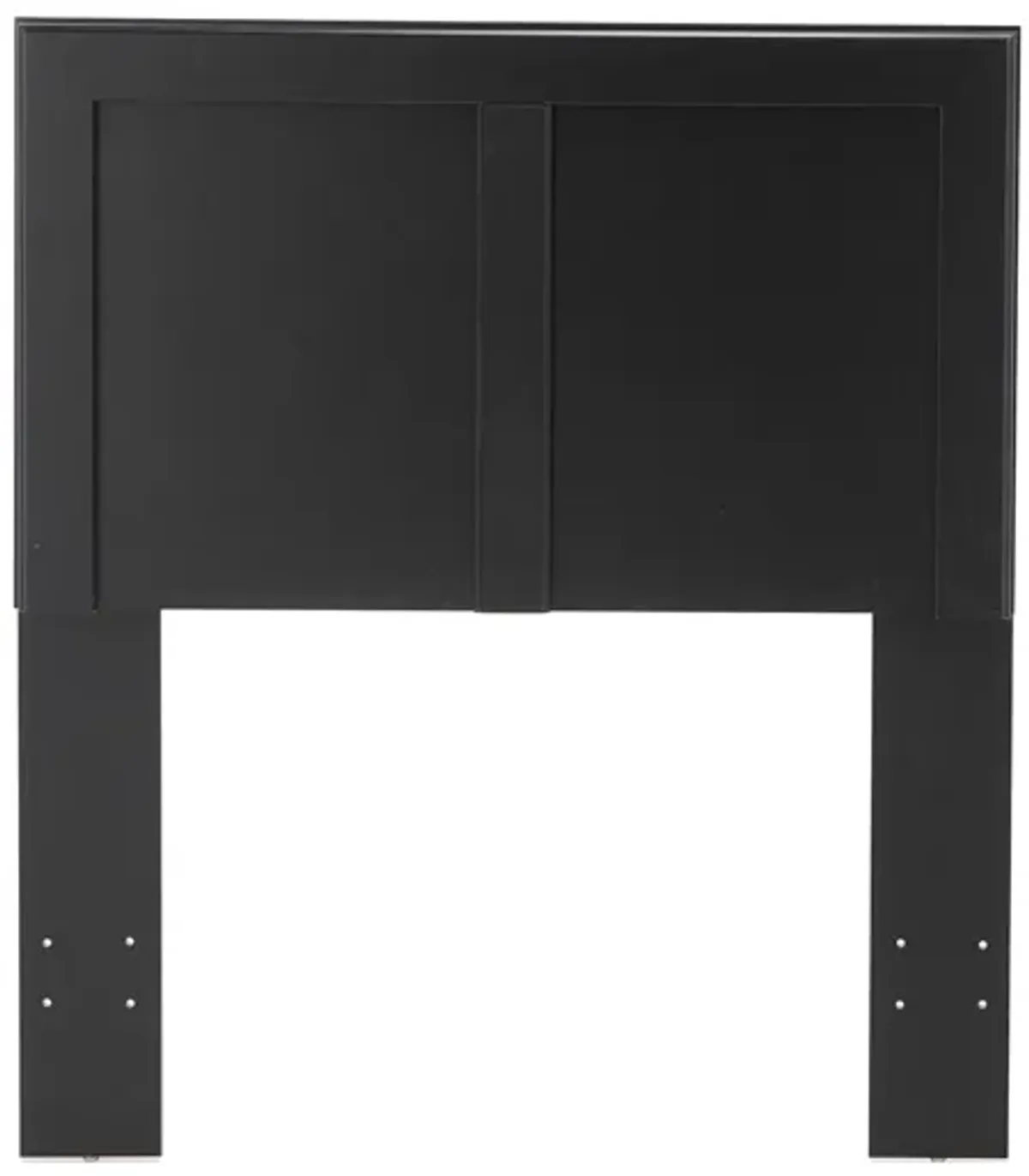 Essentials Black Twin Headboard