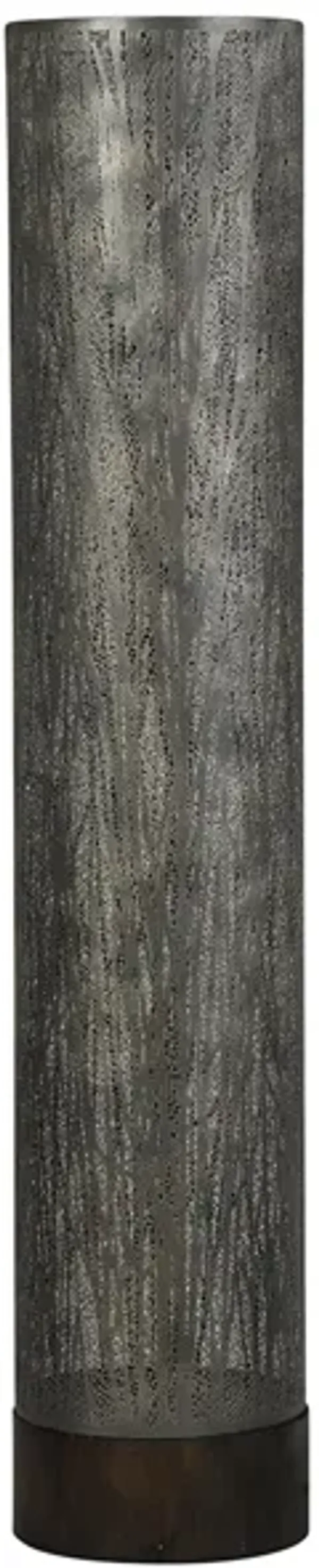 Metal Screen Floor Lamp 50"H