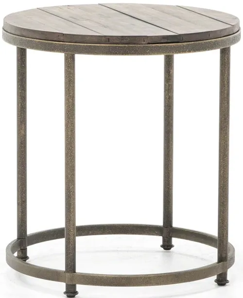 Leone Round End Table
