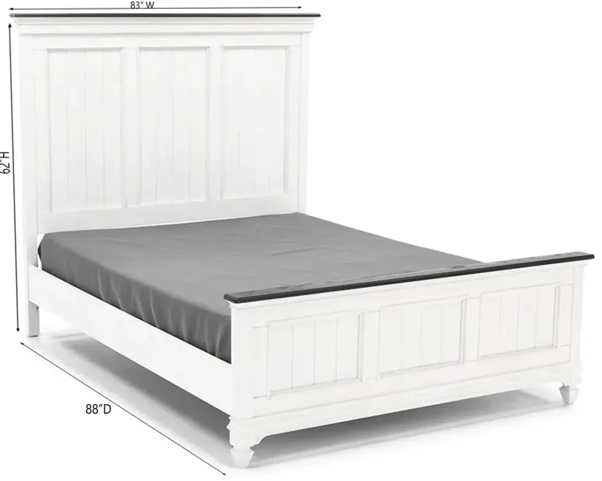 Allyson Park King Panel Bed