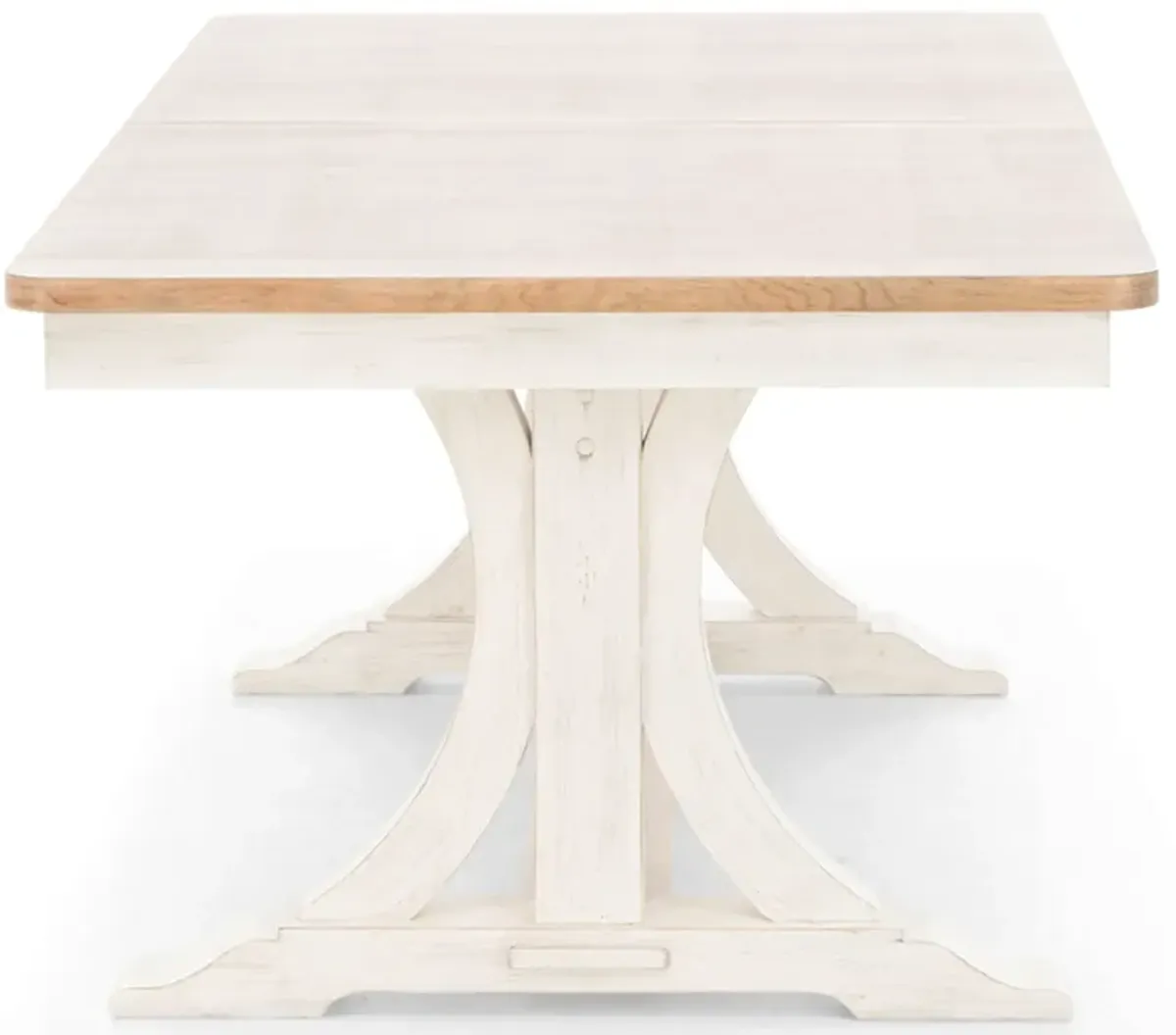 Farmhouse Reimagined 78-96" Trestle Dining Table