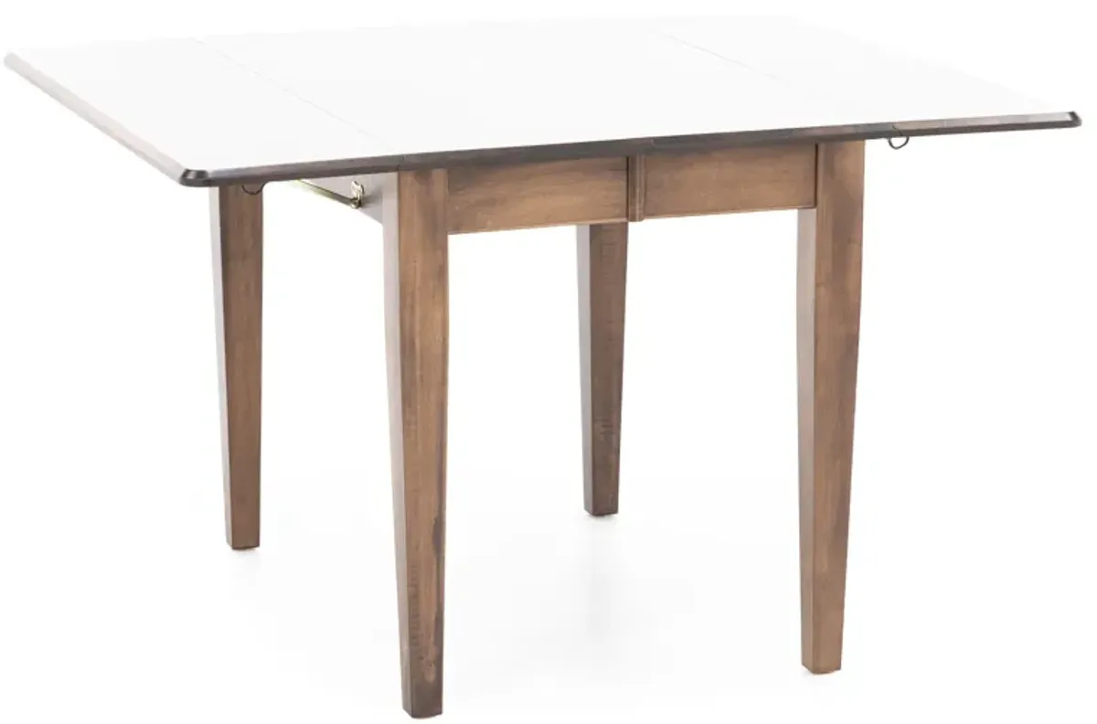 Saber Drop Leaf 26-60-72" Dining Table in Walnut