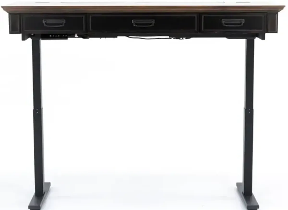 Estate Black Electric Sit and Stand Desk