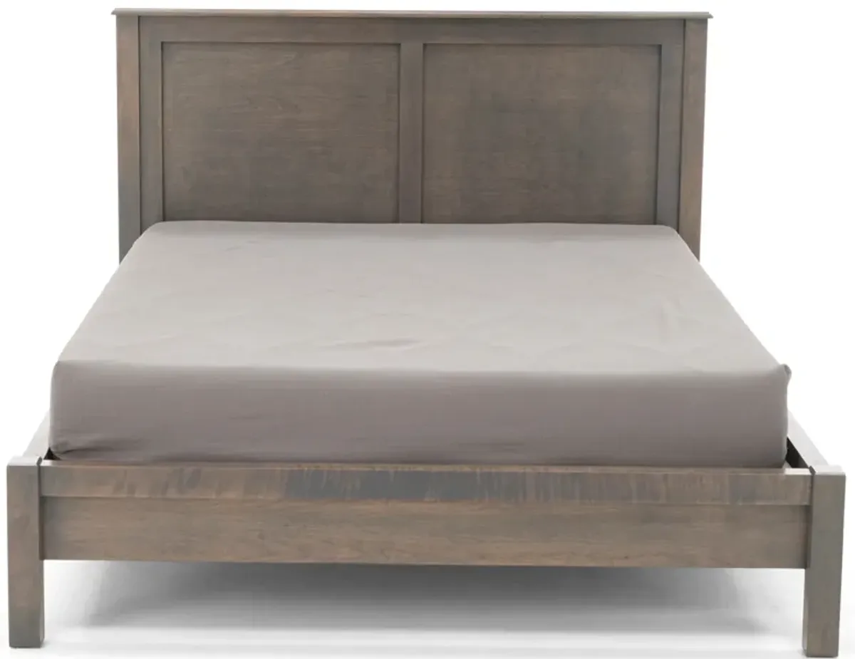 Witmer Taylor J Grey Queen Panel Bed with 45" Headboard