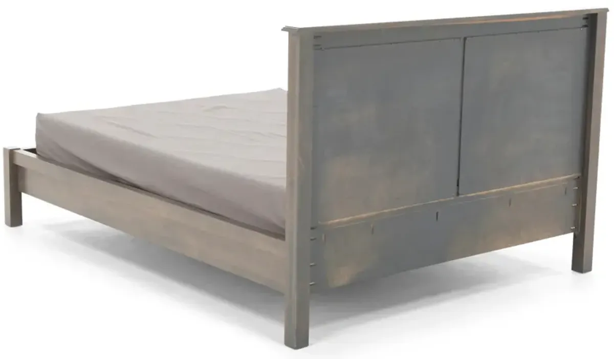 Witmer Taylor J Grey Queen Panel Bed with 45" Headboard