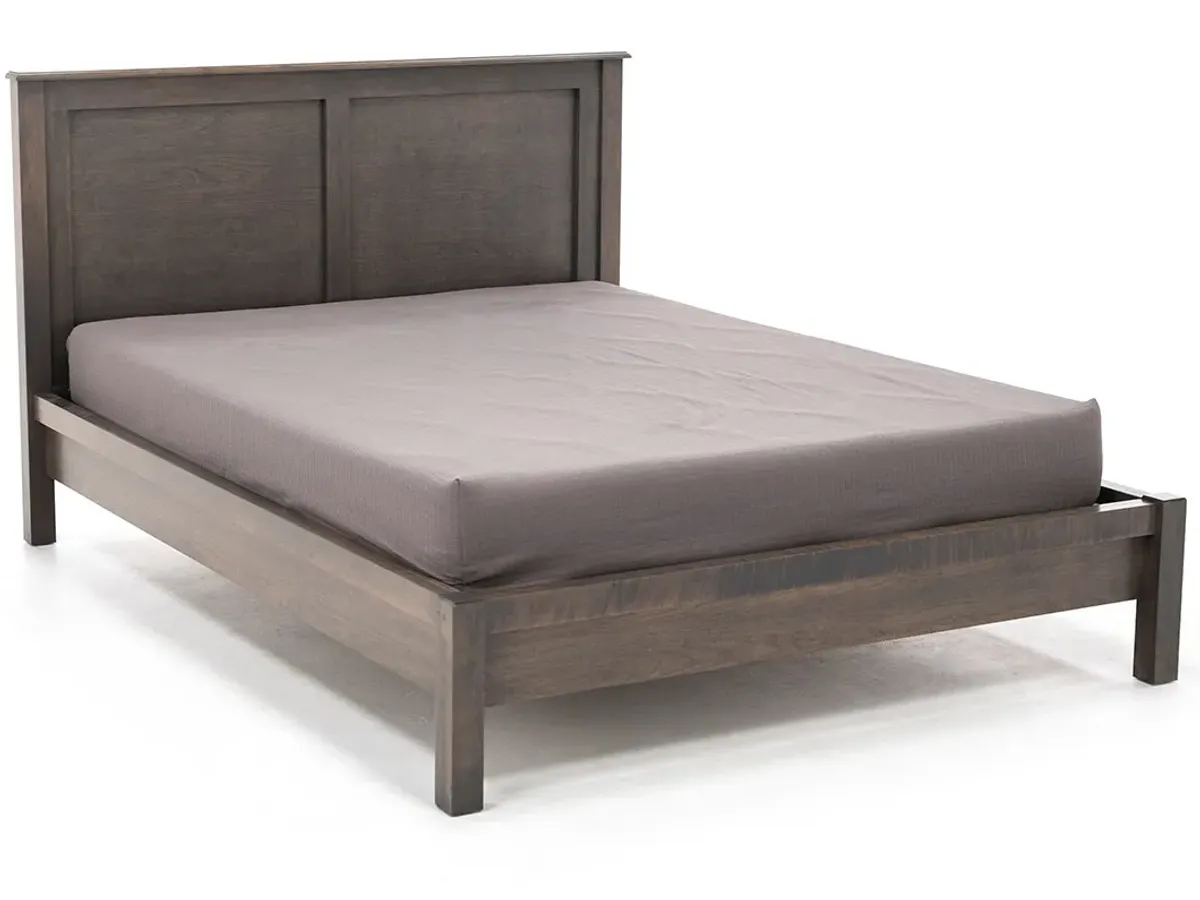 Witmer Taylor J Grey Queen Panel Bed with 45" Headboard