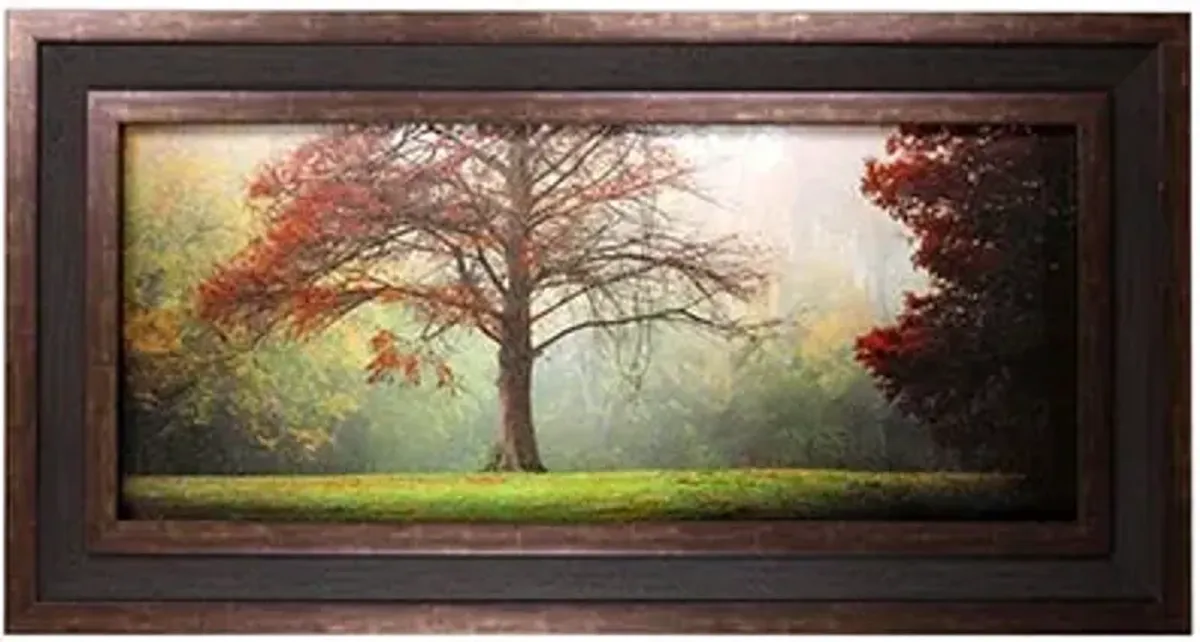 Fall Tree Framed Print 57"W x 29"H