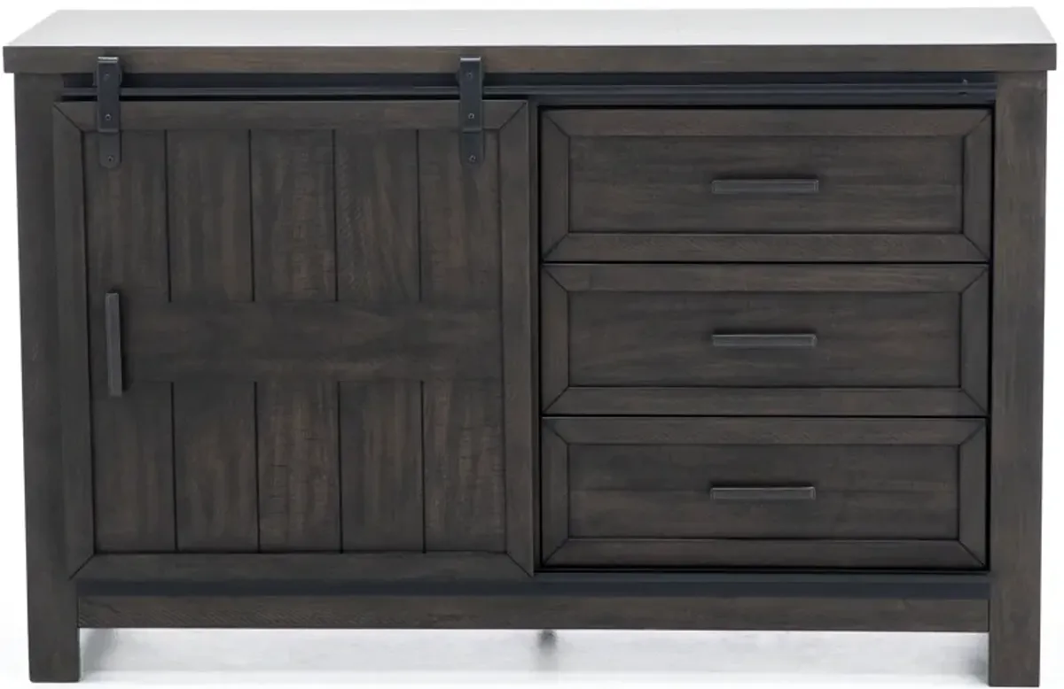 Thornwood Barn Door Dresser