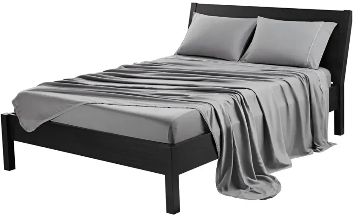 Hyper Cotton Grey California King Sheet