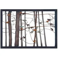 Bird and Branches Metal Wall Decor 39"W x 27"H