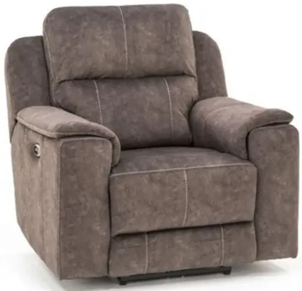 Tenor Power Headrest Recliner in Cocoa