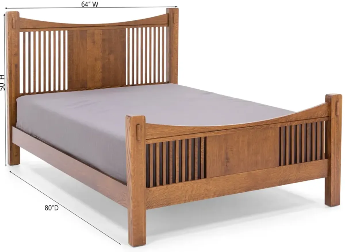 Witmer Heartland Queen Slat Bed w/Slat Footboard