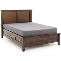 Witmer Taylor J Queen Storage Bed with 52" Headboard in 16