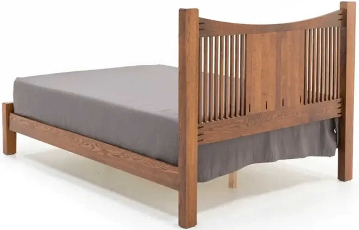 Witmer Heartland King Slat Bed w/Low Profile Footboard