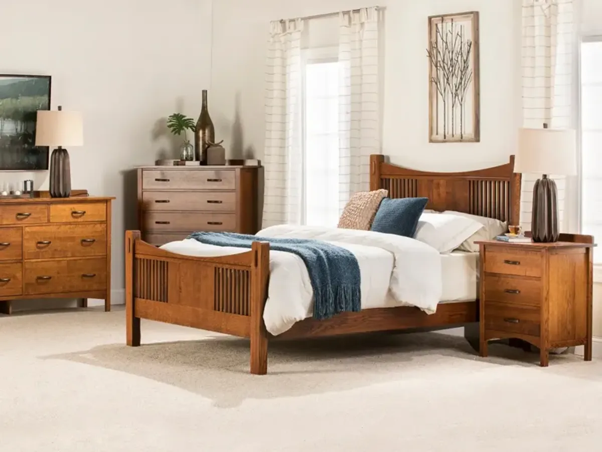 Witmer Heartland King Slat Bed w/Slat Footboard