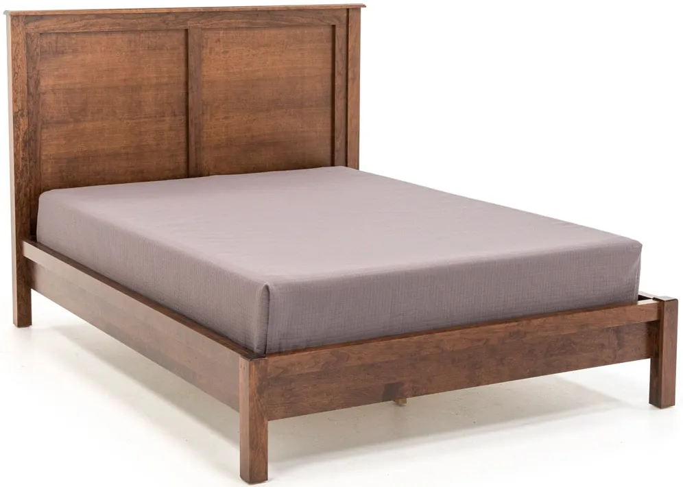 Witmer Taylor J King Panel Bed with 52" Headboard in Finish 16