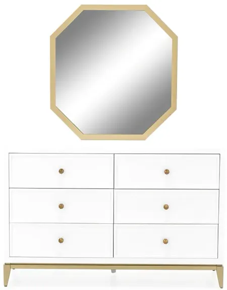 Chelsea Gold Mirror