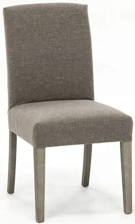 Last Two! Meyer Upholstered Side Chair in Charcoal