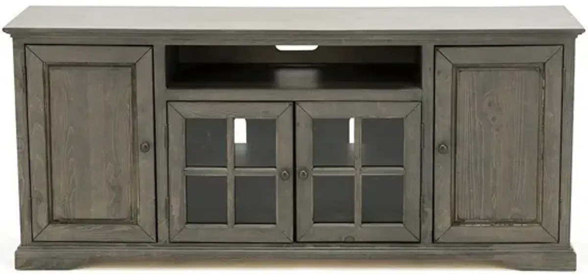 Hamilton 74" Storm Grey Entertainment Console